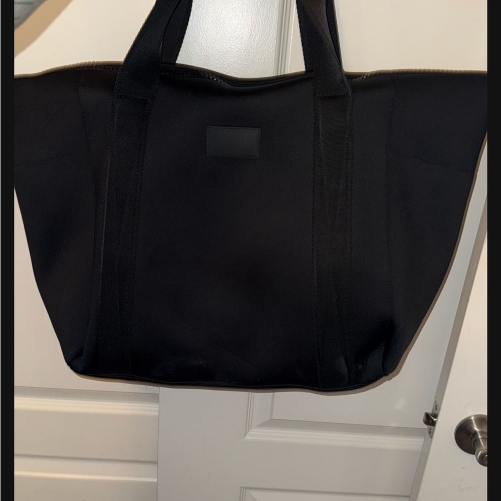 Dagne Dover Black Neoprene Diaper Tote****